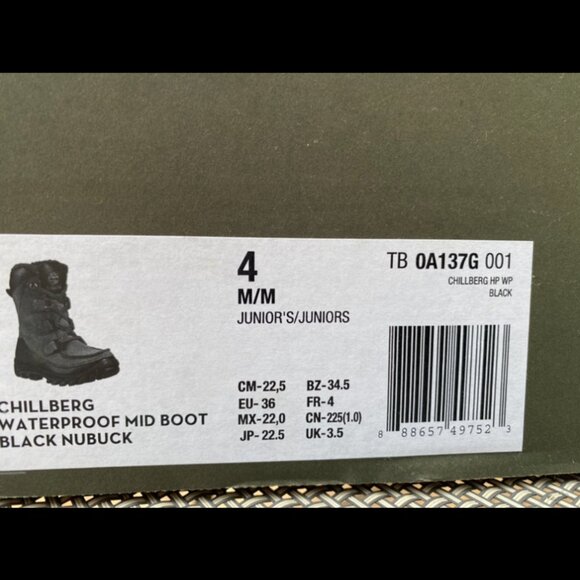 Timberland - Kids' (Junior) Chillberg Waterproof Boots Size 4 - Picture 4 of 14